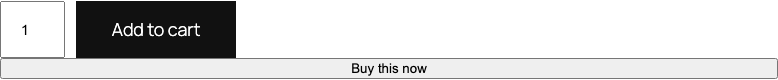 WooCommerce product form showing Add to cart and Buy now buttons together