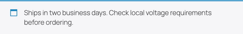 WooCommerce product page with an informational product notice before the native buy form