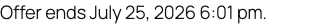 Mobile WooCommerce product page showing a readable scheduled sale end date